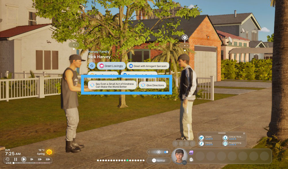 Good and Bad Karma Interactions