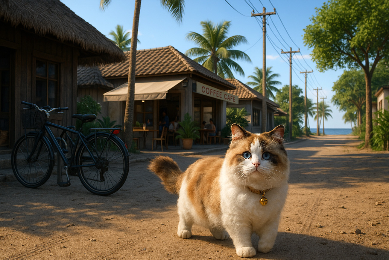 Kucingku Concept Art